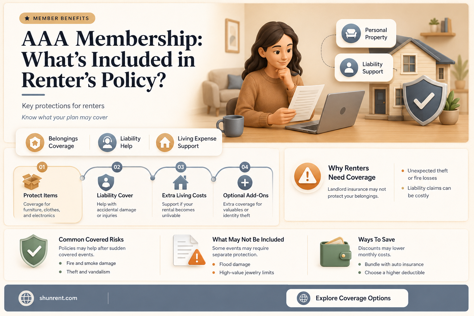 does aaa membership come with a renter