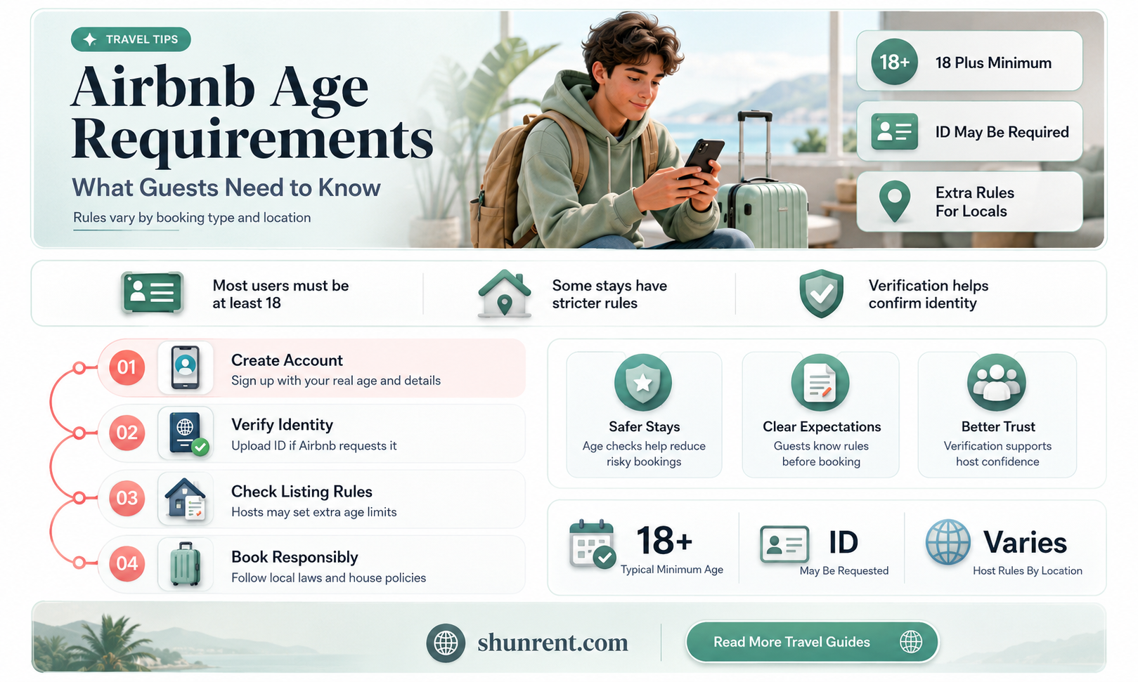 does airbnb have a minimum age requirement to rent