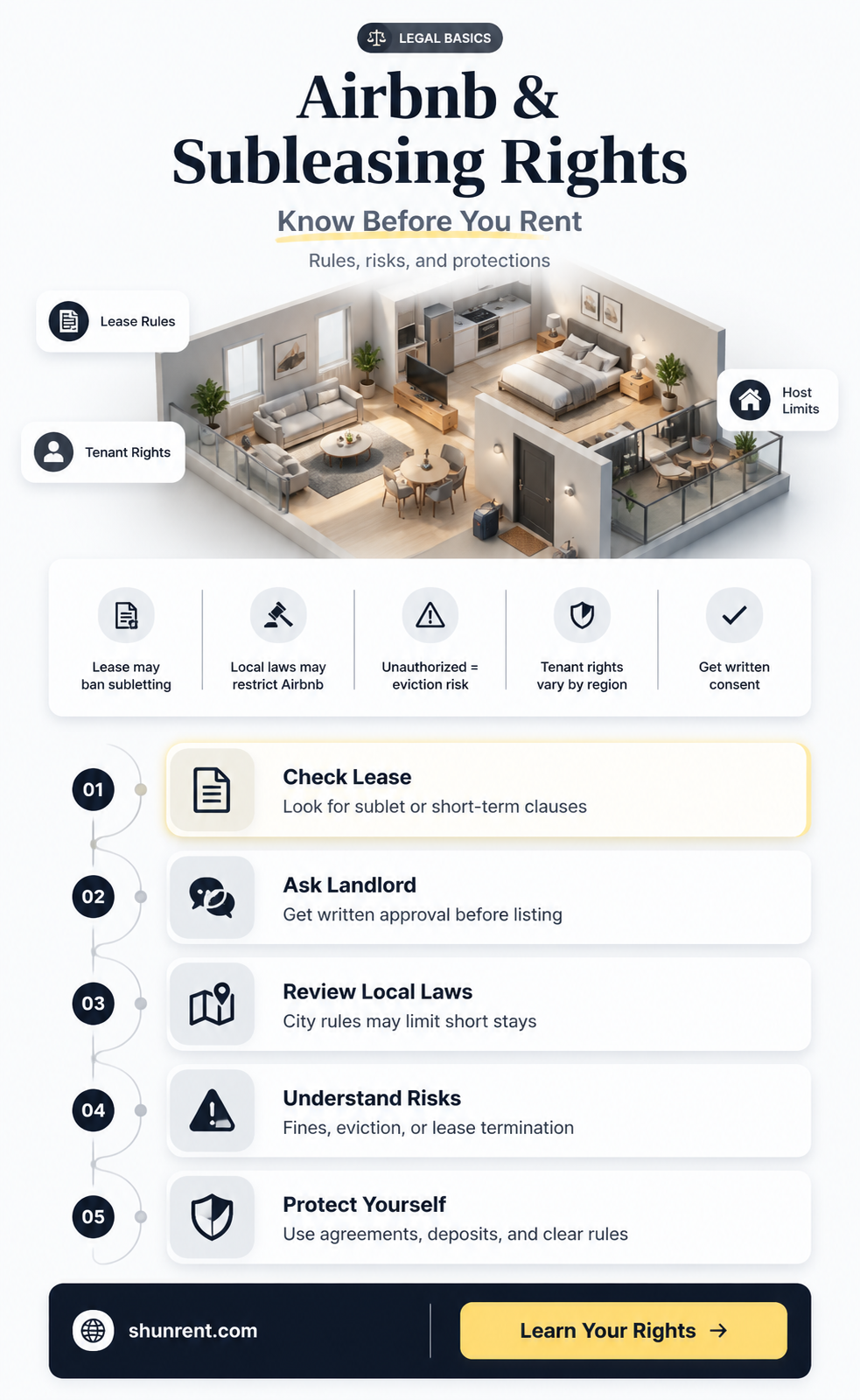 am i entitled to airbnb rents tenant subleasing