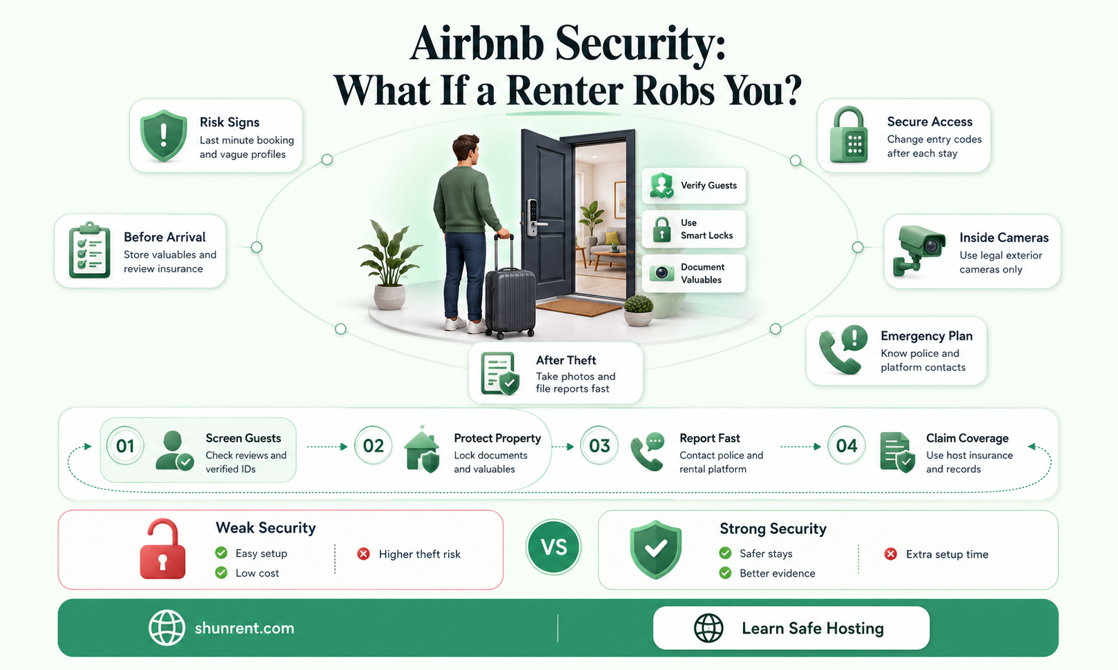 does airbnb offer protections against if a renter robs you