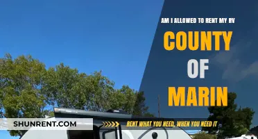 Renting Your RV: Marin County Regulations