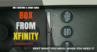 How to Rent a Zoom Cable Box from Xfinity?
