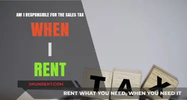 Renting and Sales Tax: Who Pays?