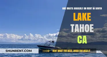 Boat Rentals in South Lake Tahoe: Your Guide