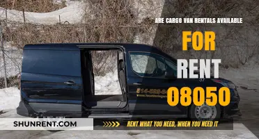 Cargo Van Rentals: Available in 08050?