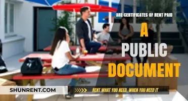 Rent Certificates: Public or Private?