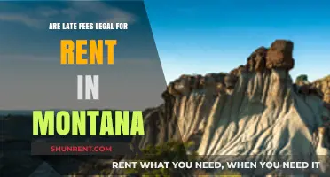 Montana Rent Late Fees: What's Legal?