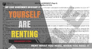 Lease Agreements: Protection for Renters Renting Out