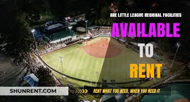 Little League Facilities: Can You Rent Them?