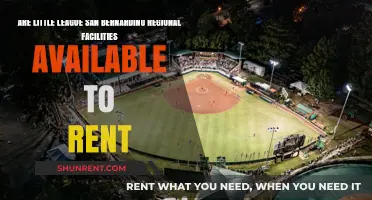 Little League San Bernardino: Renting Regional Facilities