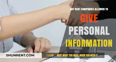 Rent Companies: Can They Share Your Personal Data?
