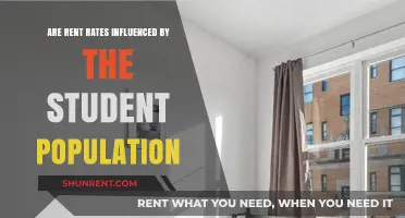 Student Population: Rent Rates Influenced?