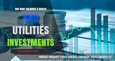 Are Rent, Salaries, Wages, and Utilities Considered Investments?