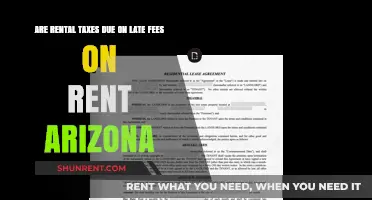 Late Fees and Rental Taxes: Arizona's Guide
