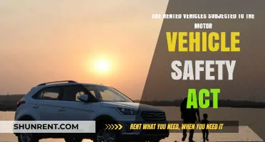 Rented Vehicles: Under Motor Vehicle Safety Act?