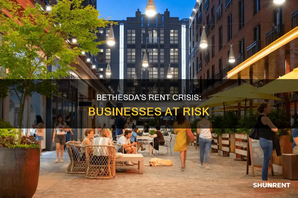 are rents in bethesda becoming too high for businesses