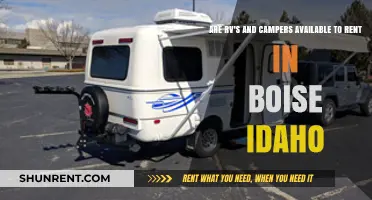 RV and Camper Rentals in Boise, Idaho: Options and Availability