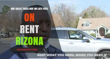 Late Rent Fees: Arizona Sales Tax Due?