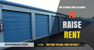 Can Storage Units Increase Rent? Understanding Your Rights and Options