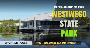 Westwego State Park Cabins: Ready for Rent?