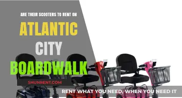 Scooter Rentals on the Atlantic City Boardwalk