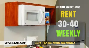 Weekly Hotel Rentals: 30-40 Day Stays Available