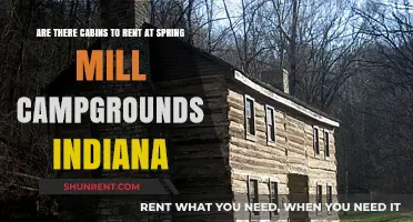 Spring Mill Campgrounds: Cabin Rentals in Indiana?