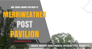 Merriweather Post Pavilion: Renting Chairs for Your Comfort