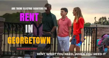 Where to Rent Electric Scooters in Georgetown?