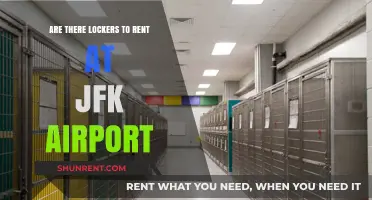 JFK Airport: Are Lockers Available for Rent?