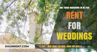 Mansions in North Carolina: Renting for Weddings