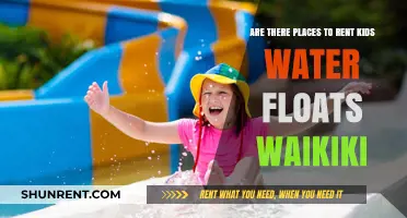 Waikiki's Water Float Rentals for Kids