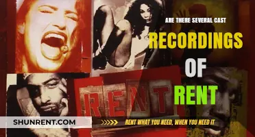 Exploring Multiple Cast Recordings of the Musical Rent