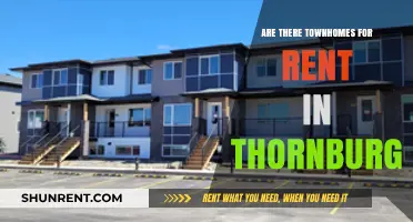 Discover Thornburg Townhomes: Are Rentals Available in This Desirable Area?