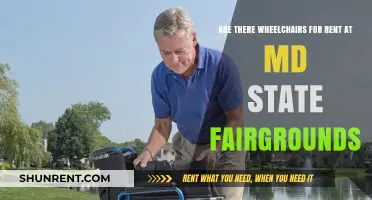 Wheelchair Rentals: MD State Fairgrounds Accommodations