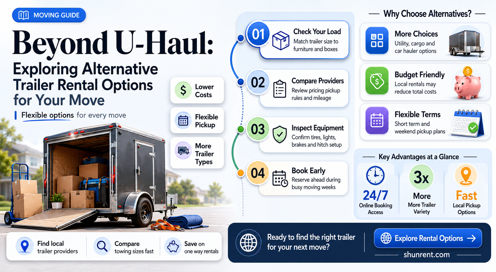 does anyone besides u haul rent trailers