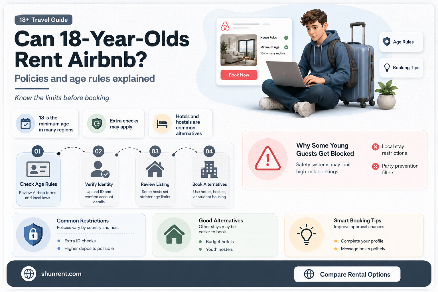 does airbnb rent to 18 year olds