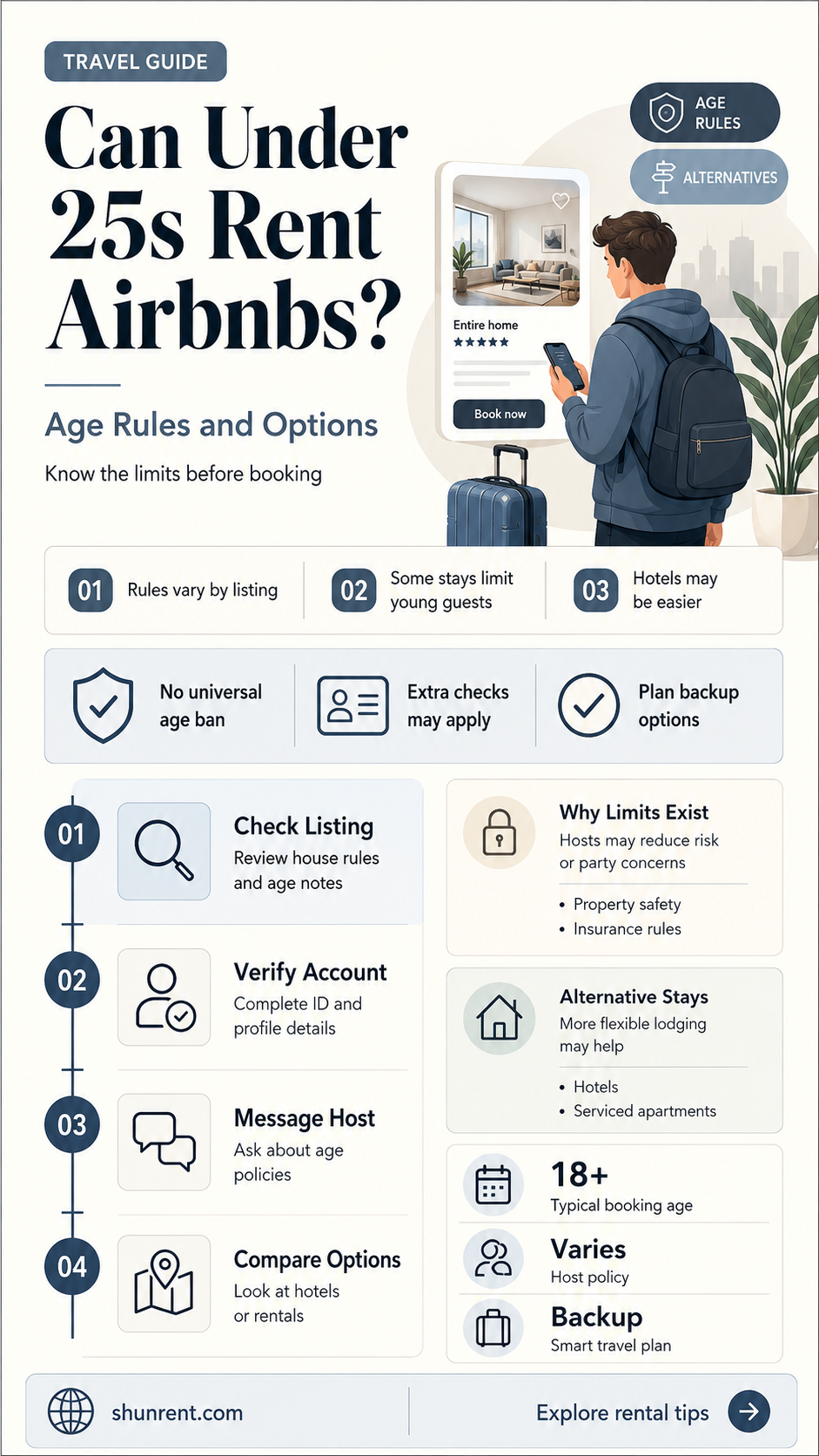 does anyone rent airbnbs to under 25