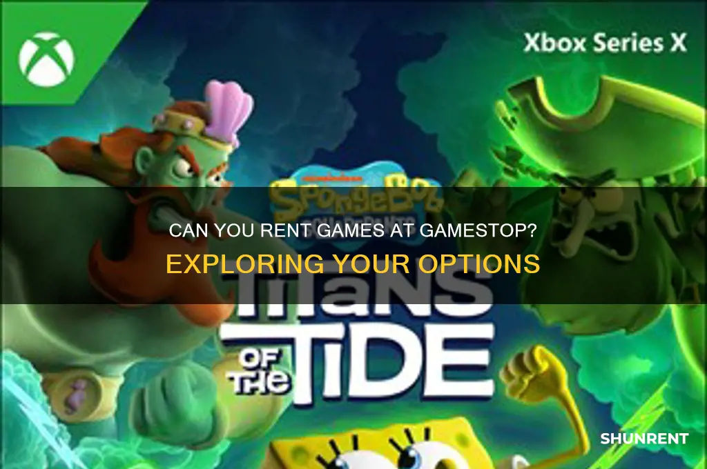 could you ever rent games at gamestop