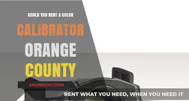 Renting a Color Calibrator: An Orange County Guide