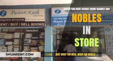 Renting Books at Barnes & Noble: Is It Possible?