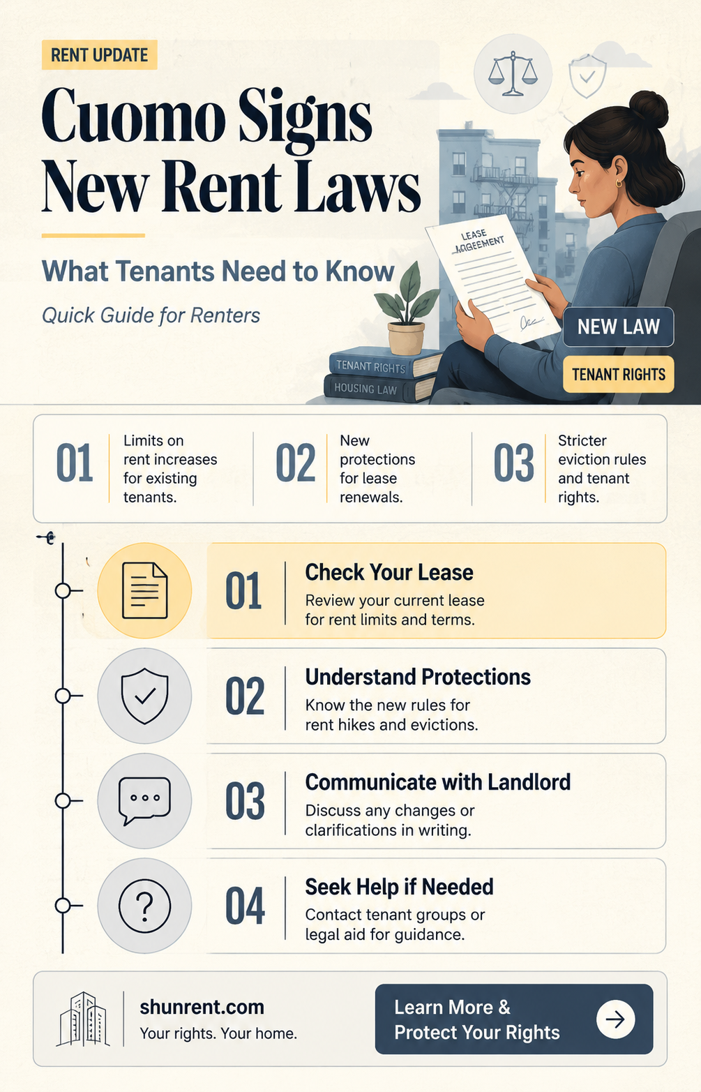 did cuomo sign the new rent laws