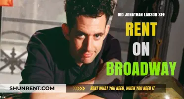 Did Jonathan Larson Witness Rent's Broadway Triumph Before His Passing?