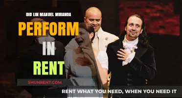 Lin-Manuel Miranda's Surprising Connection to Rent: Did He Perform?