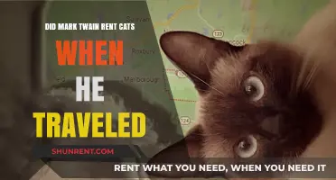 Mark Twain's Traveling Companions: Renting Cats
