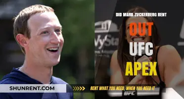 Did Mark Zuckerberg Rent Out UFC Apex? Unraveling the Rumors