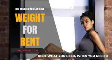 Rosario Dawson's Weight Loss Transformation for Rent: Fact or Fiction?