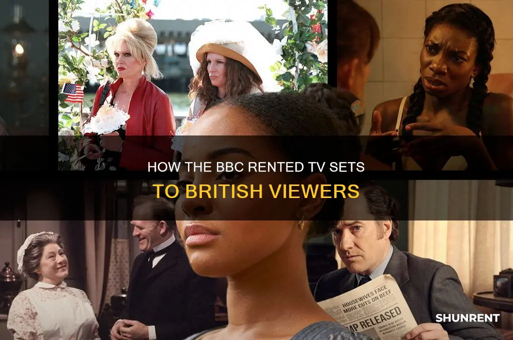 did the british rent tv sets from the bbc
