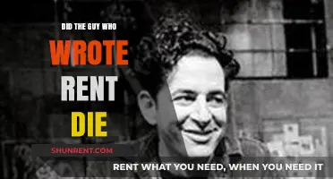 Did Jonathan Larson, the Creator of Rent, Die Suddenly?