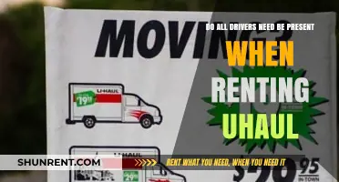 Who Needs to Be There When Renting a U-Haul?